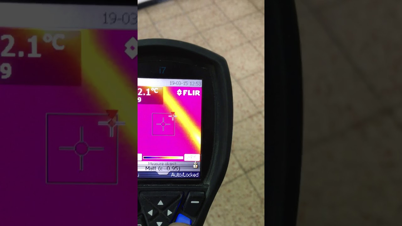 איתור נזילה במצלמה תרמית  אינסטלטור מומחה 