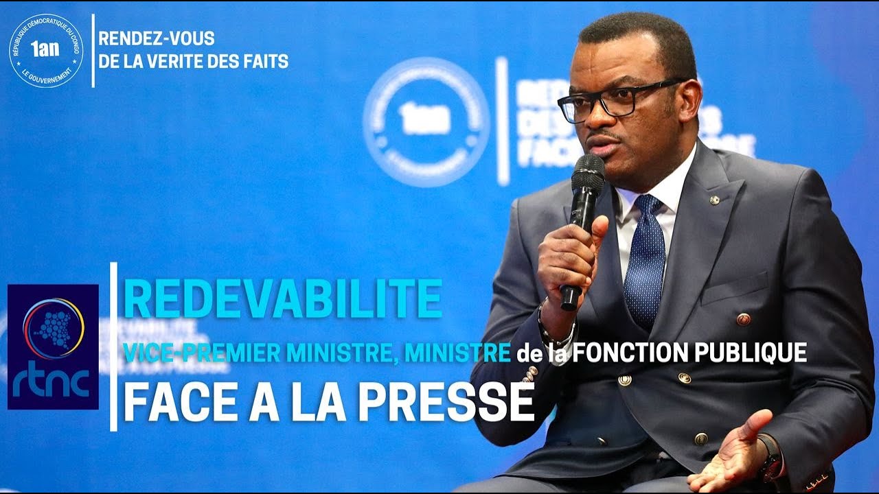 #RDC L'An 1 du Gouvernement - Redévabilité : Le VPM, Ministre de la Fonction Publique , Jean-Pier…