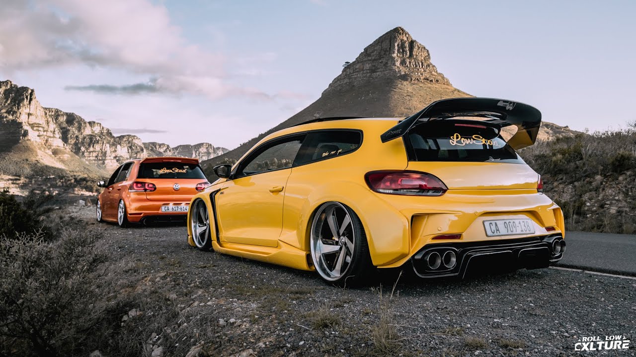 Bagged VW Scirocco R ASPEC 430R & VW Golf 6 GTI | Rotiform