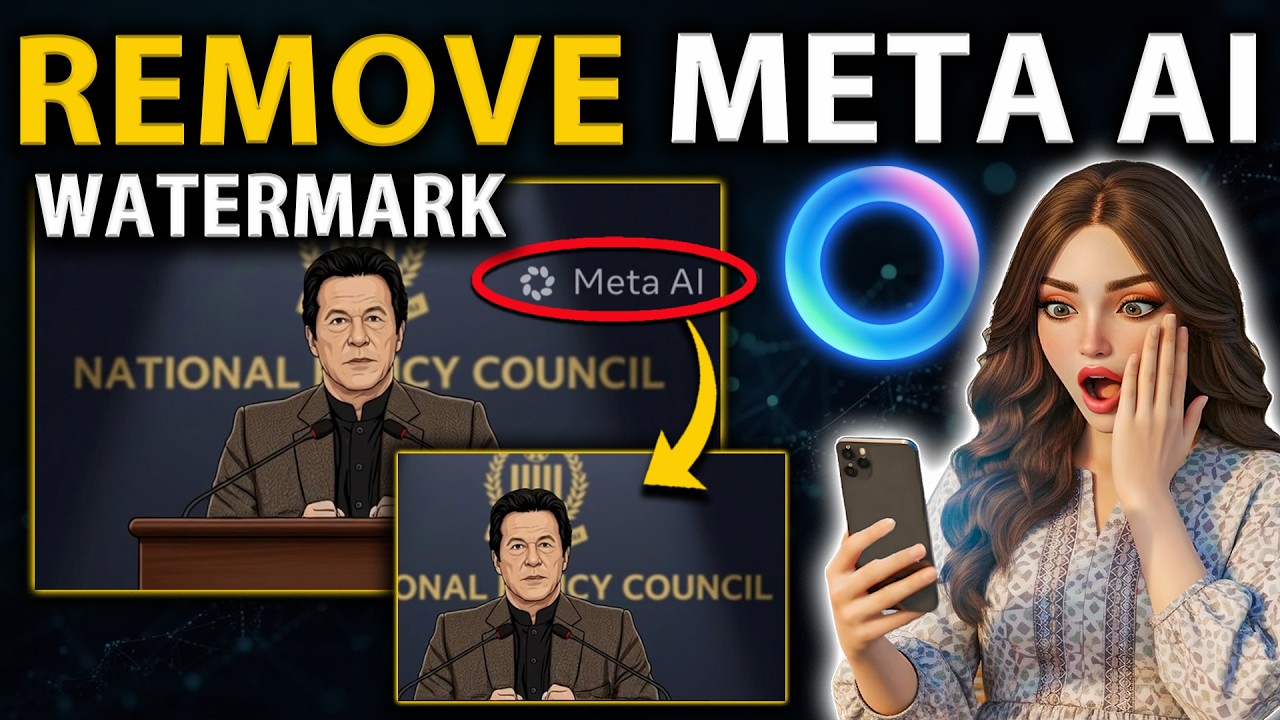 Remove Meta AI Watermark from Videos (100% Free) | Just in 2 Minutes
