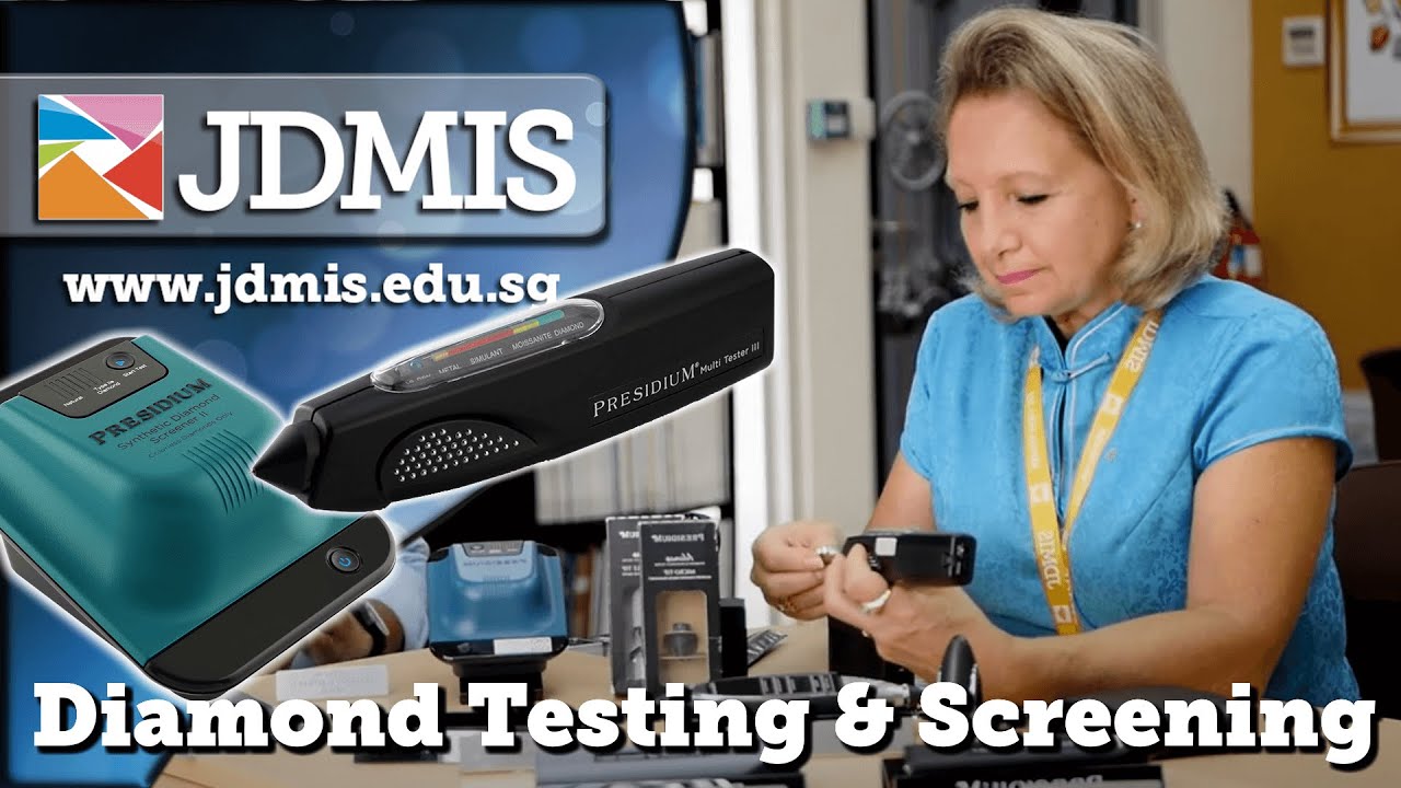 💎 Are your Diamonds REAL? Using Presidium Diamond Tester & Diamond Screener with Tanja Sadow | JDMIS
