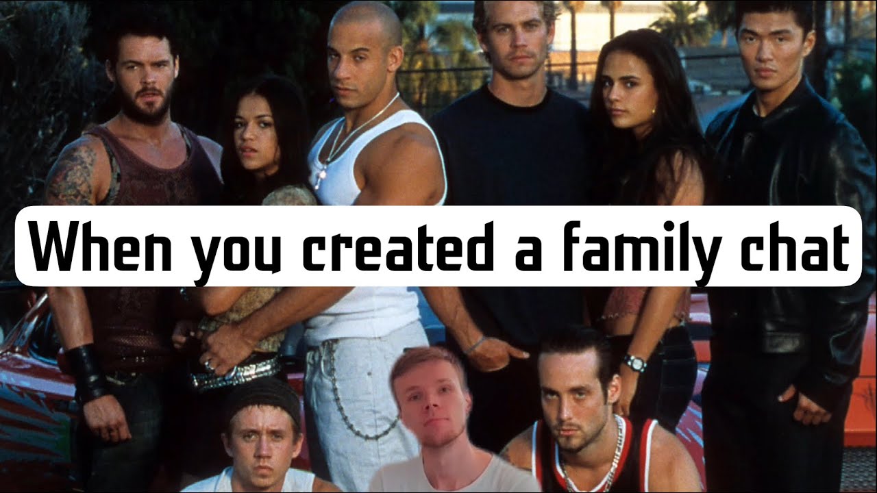 When you created a family chat