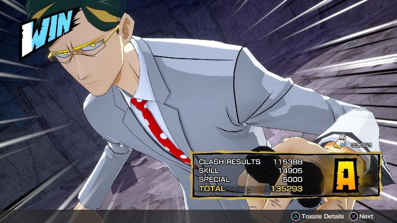 Sir Nighteye de MY HERO ONE'S JUSTICE 2_