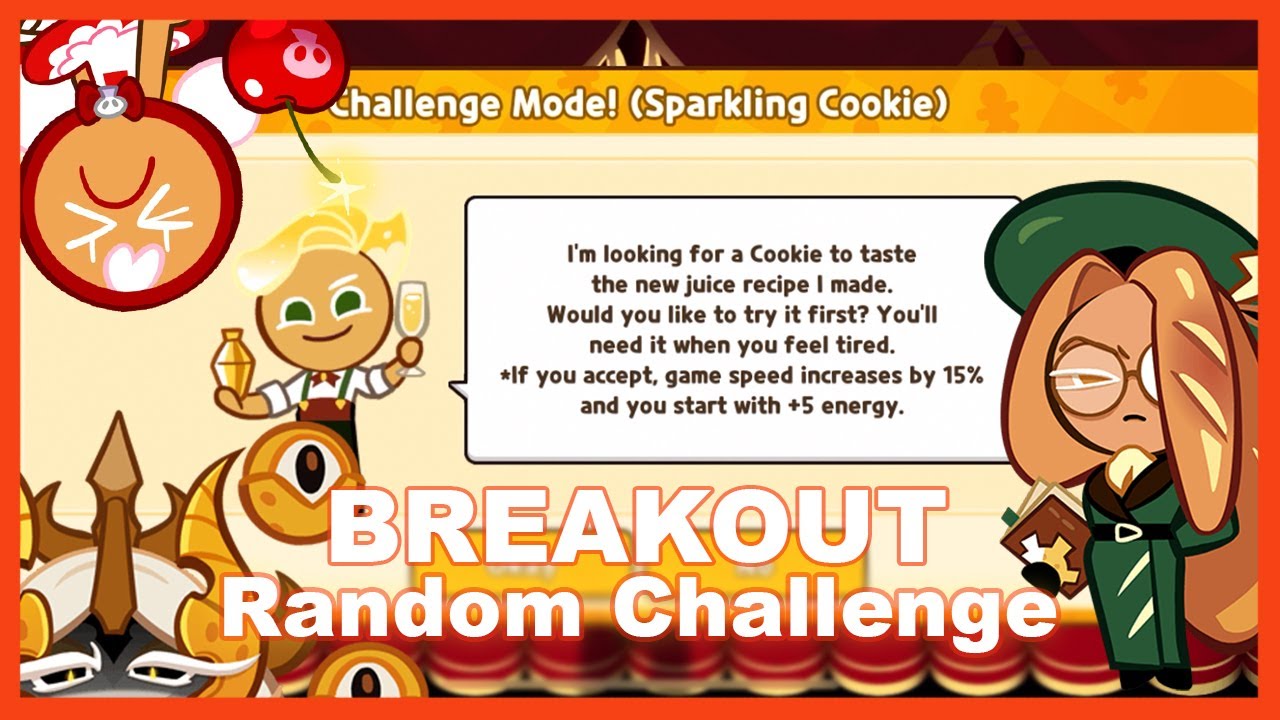 Random Breakout Challenge #24 | Cookie Run: Ovenbreak