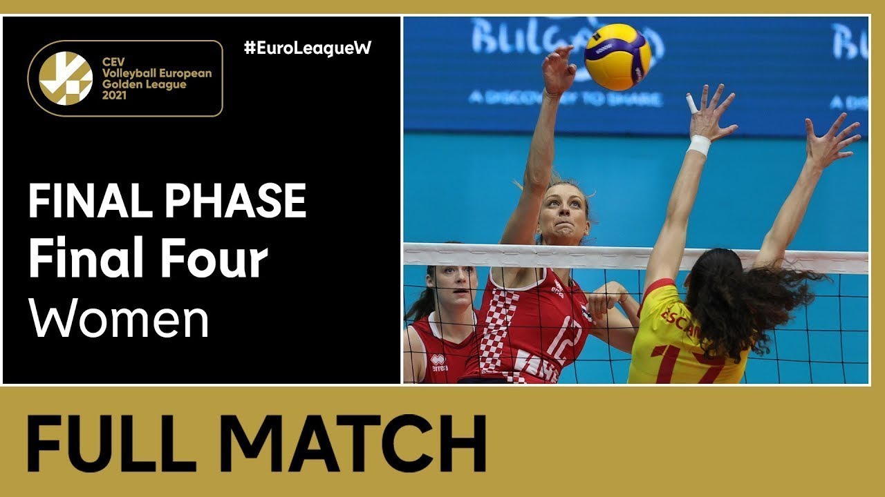 Spain vs. Croatia - CEV Volleyball European Golden League 2021 | Women