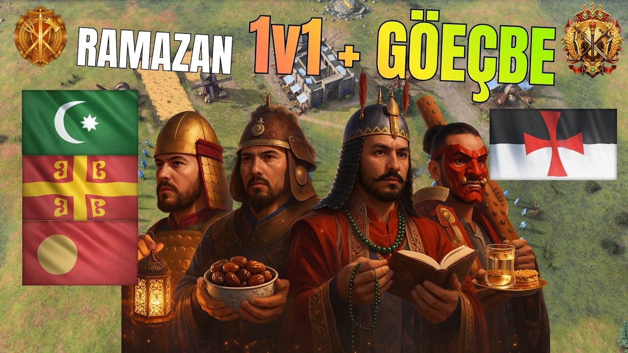 Ramazanda Zafer Getiren Maçlar Canlı Yayında | Age of Empires IV ​