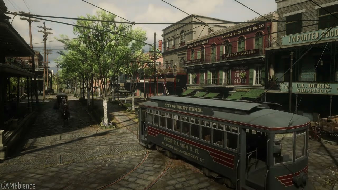 5 Hour - Red Dead Redemption 2 - Saint Denis Street Ambience