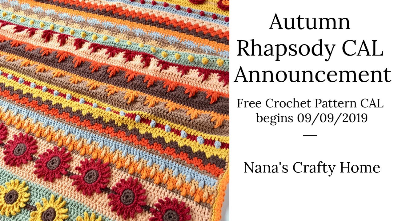 Autumn Rhapsody Blanket CAL Announcement