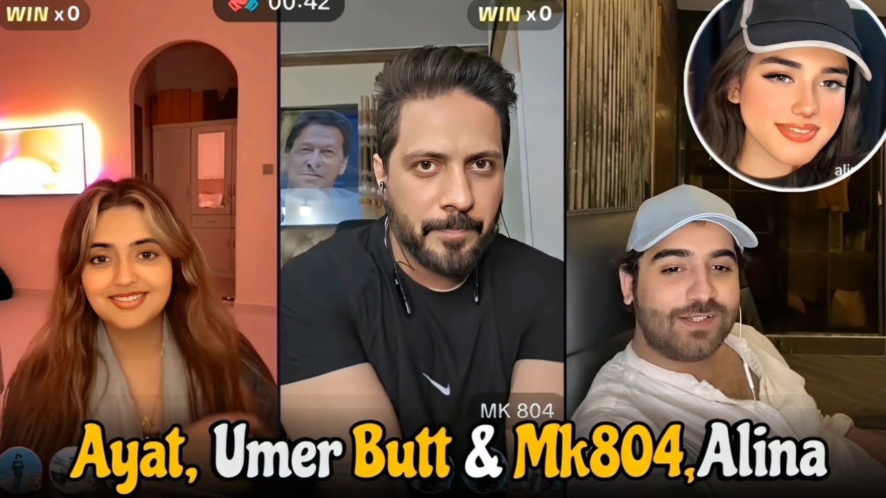 August 13, 2025 TikTok Live Match 😂 Ayat, Umer Butt & Mk804, Alina | Funny Moments 🤣😂😂