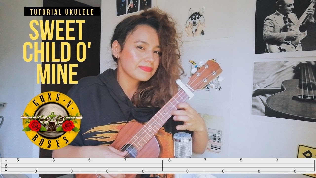 Sweet Child O' Mine - Guns N' Roses - Tutorial Ukulele