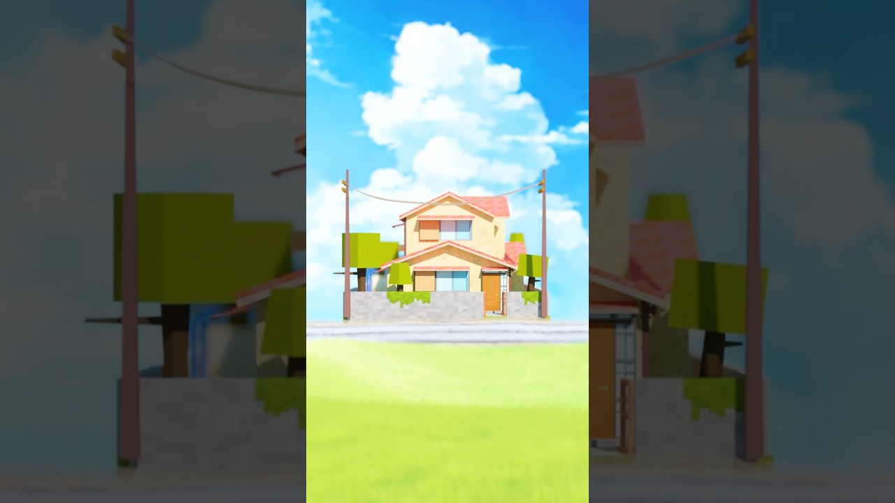 MAKING DOREMON HOUSE FROM PAPER CUTOUT ✂️