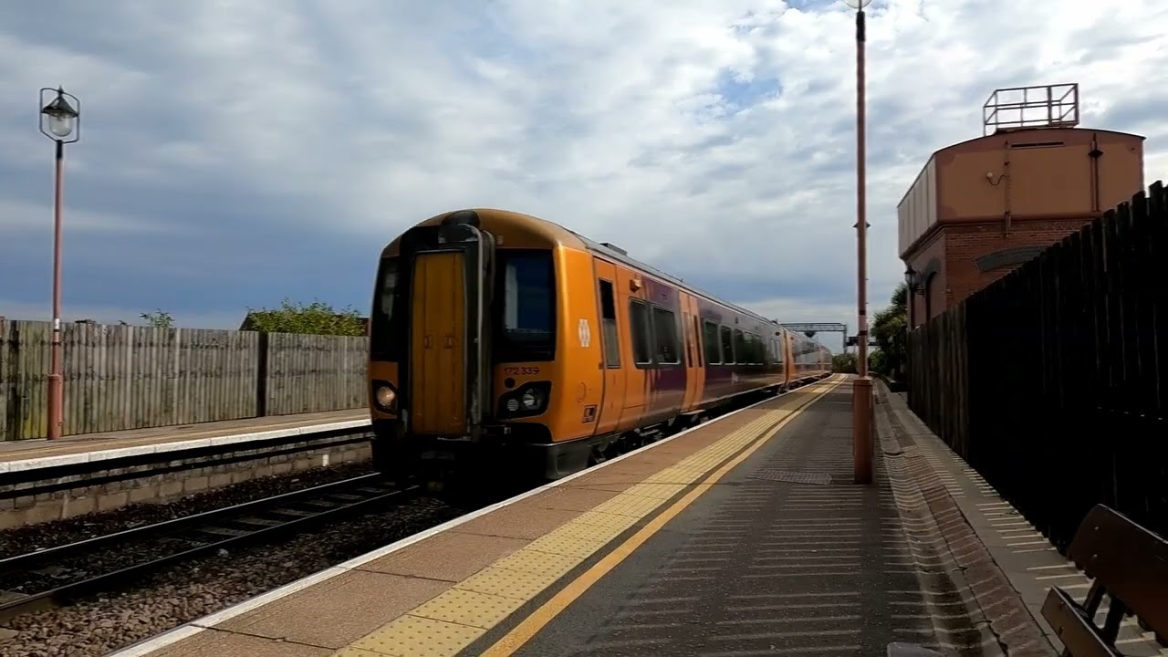 Trains at Birmingham stations.
