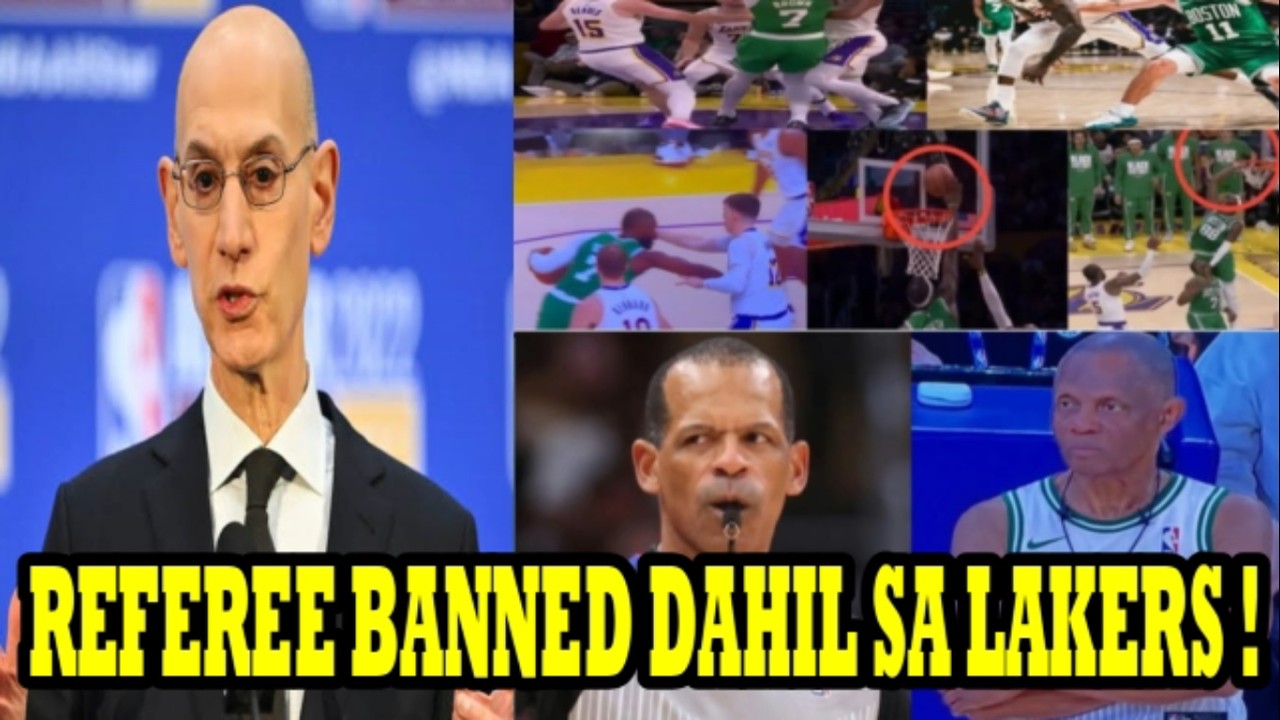 JUST IN: Referee TINANGGAL ng NBA DAHIL sa LAKERS! SASAMPOLAN ULIY ang BOSTON REFEREE