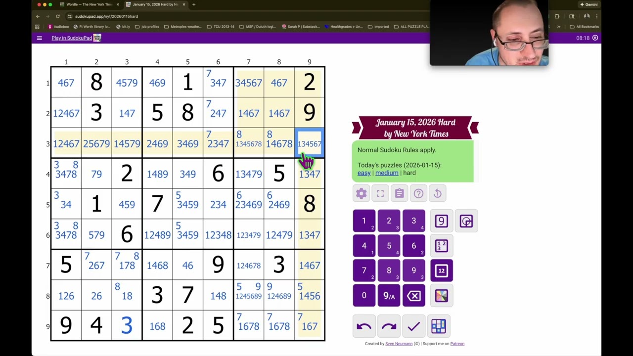 Puzzle Mania: 15 January 2026