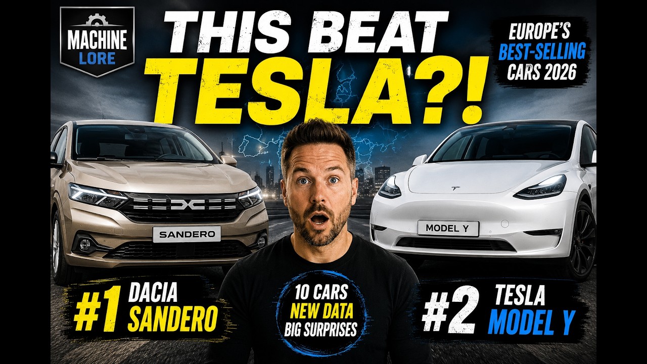 Europe&rsquo;s 10 Best-Selling Cars in 2026 &ndash; The Results Are Surprising