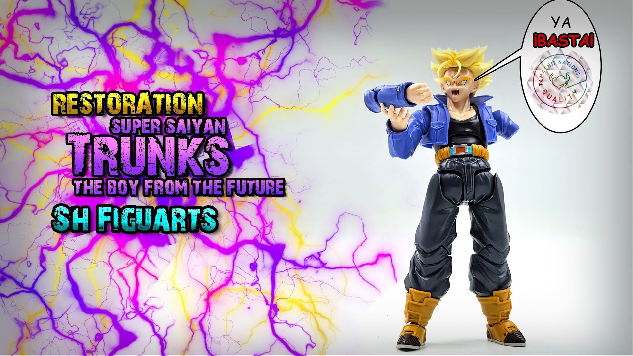 Reparación del brazo de Trunks The boy from the Future SH Figuarts