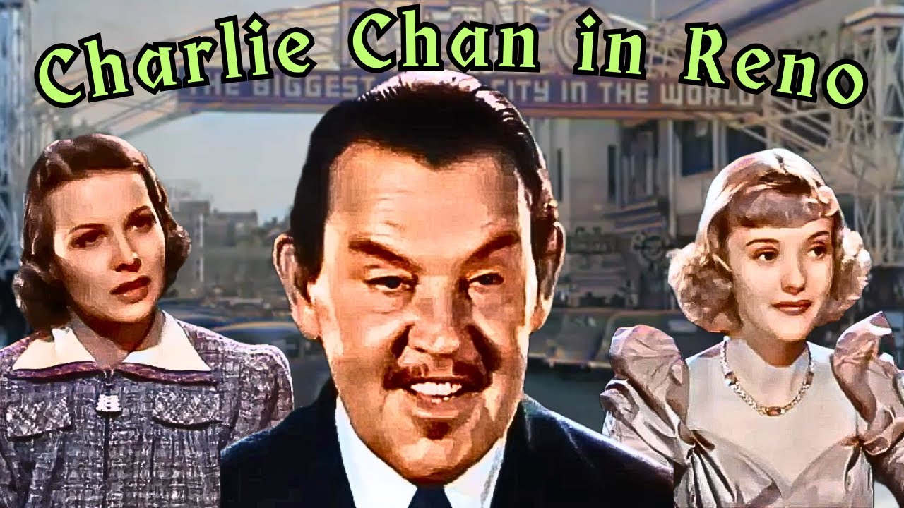 Charlie Chan in Reno (1939)  | colorized