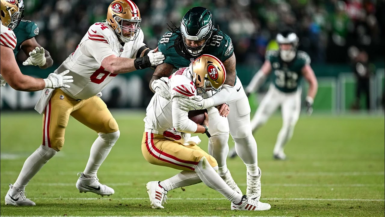 Defending champion Eagles eliminated at home as the 49ers end Philadelphia’s season.