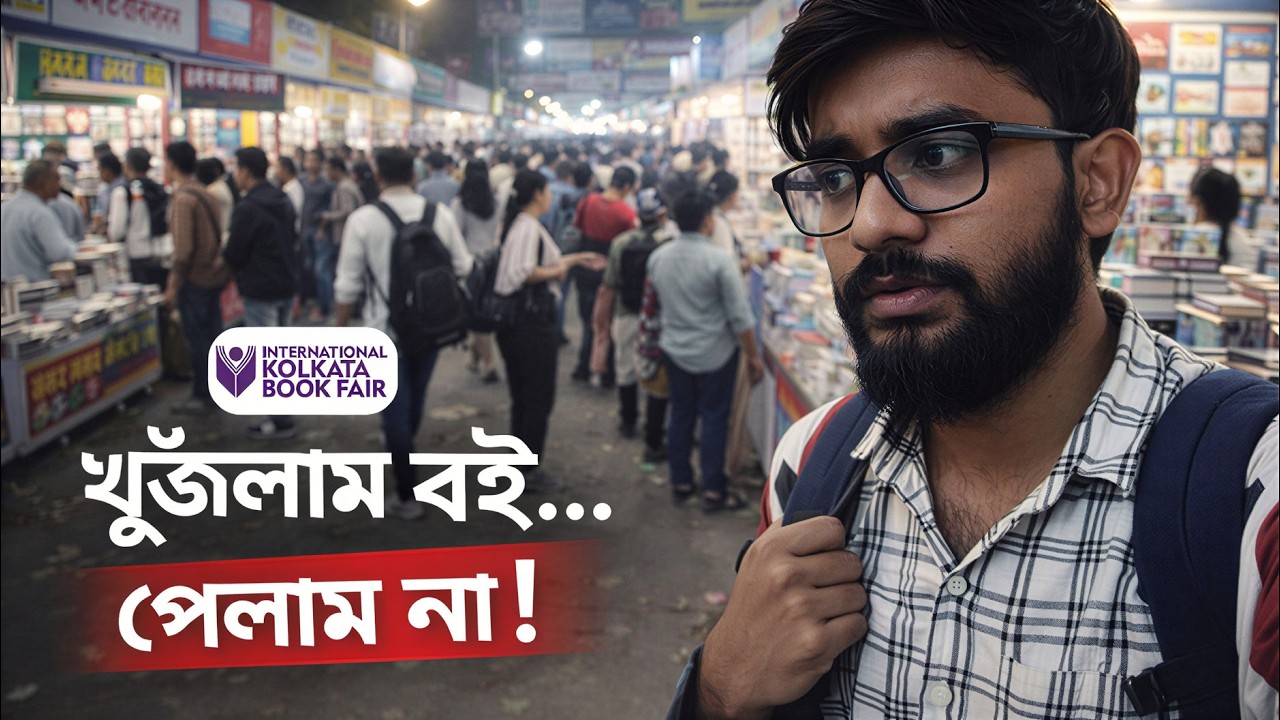 খুঁজলাম বই… পেলাম না! 😔 | Kolkata International Book Fair 2026 Vlog | CSnLife