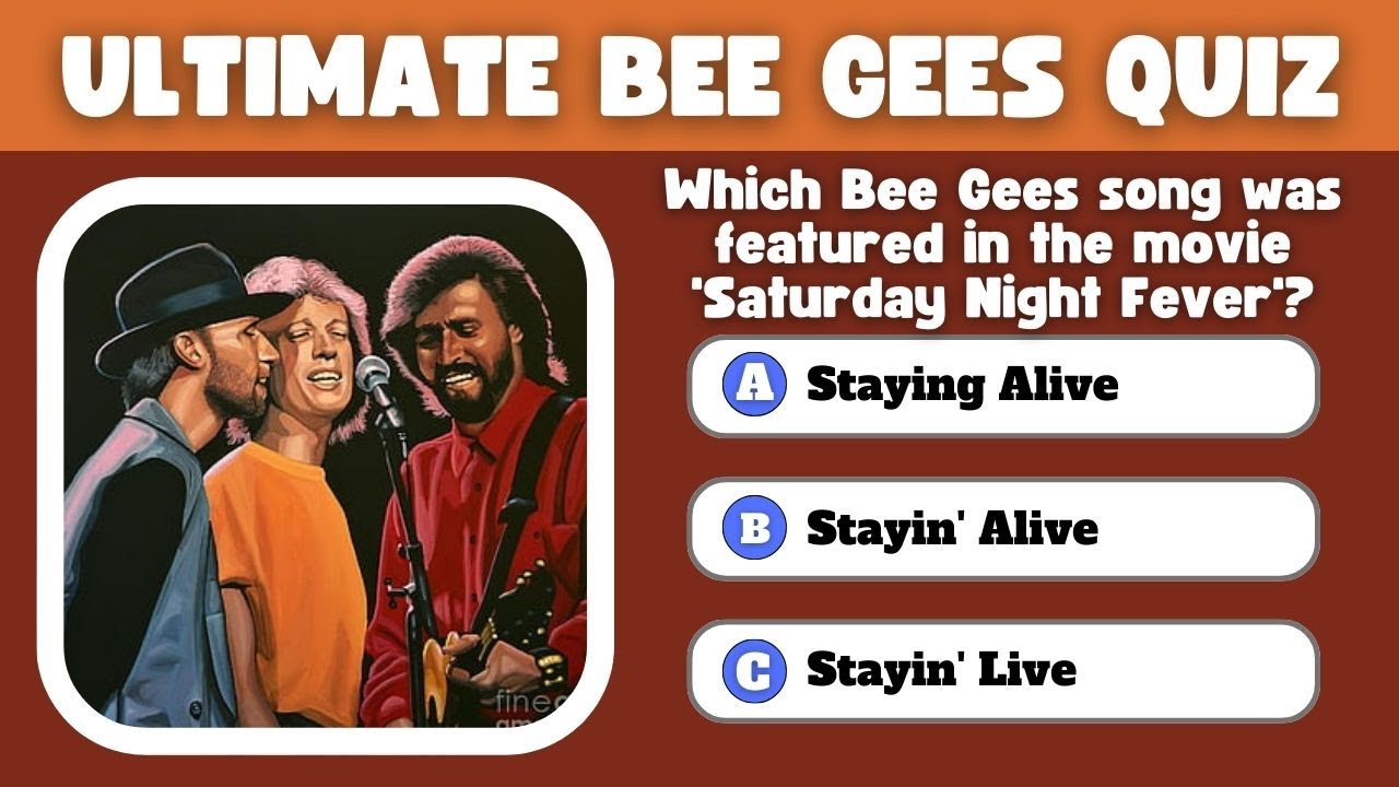 Насколько много фактов о группе Bee Gees вы знаете? Узнайте с помощью этого теста!