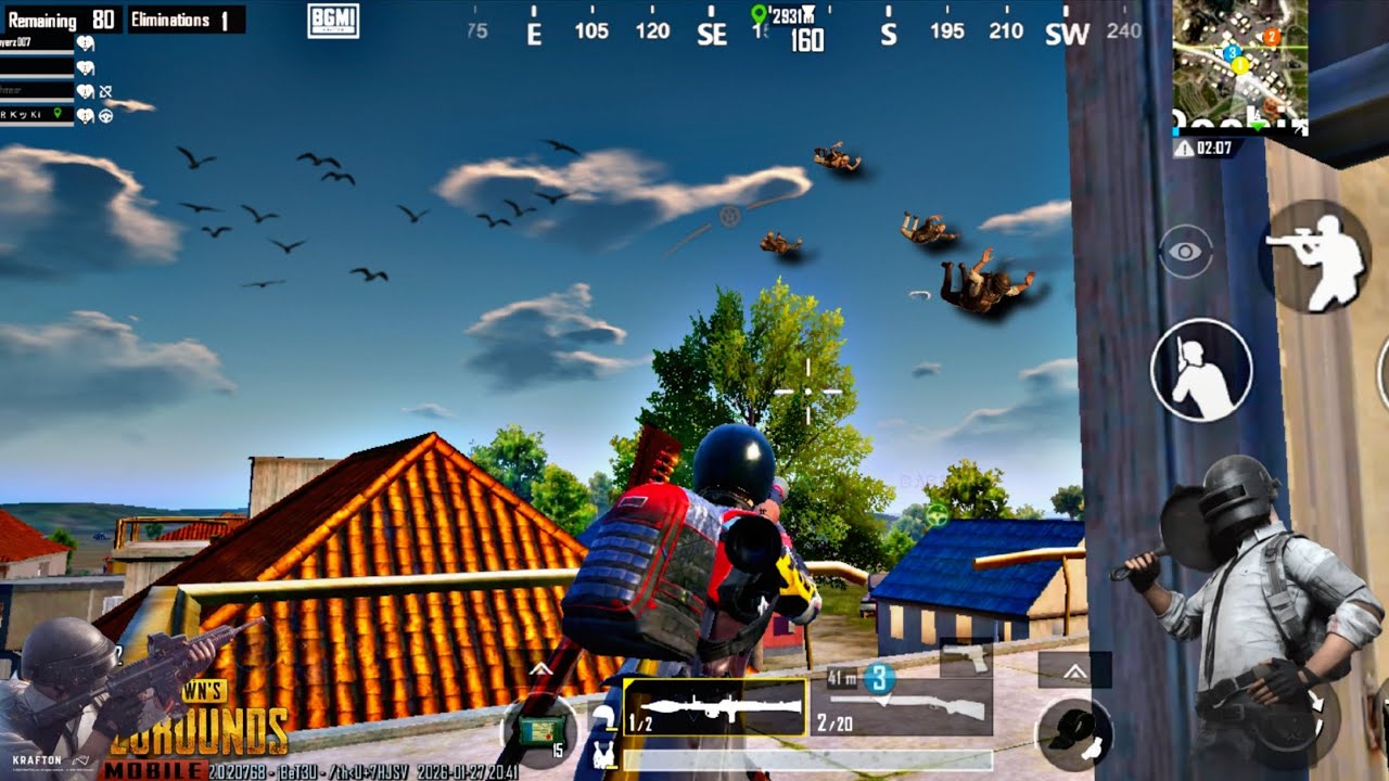 BGMI Payload Mode Insane Highlights 💥 Rocket Launcher Mayhem!