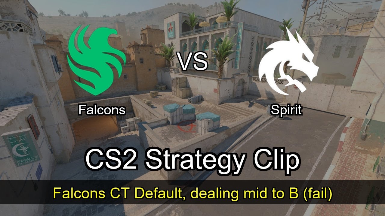 Falcons CT Default, dealing mid to B (fail) - Dust2 Round 12 | Falcons | IEM Chengdu 2025 #cs2 #c...