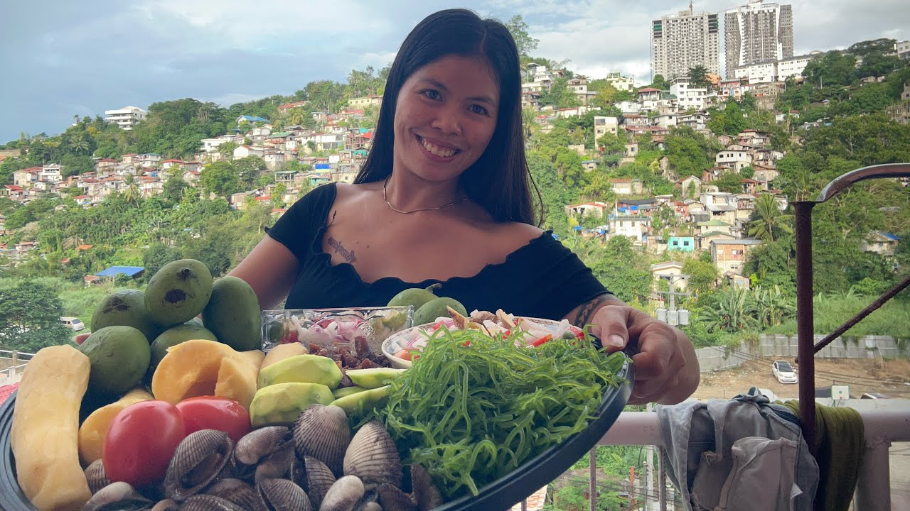 Eating Raw Shells + Authentic Filipino Food | Organic Lifestyle