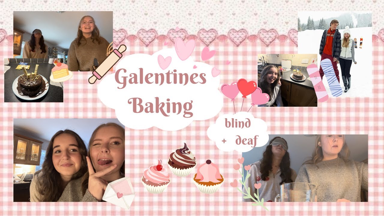 blind and deaf baking + Q&A with mae!!