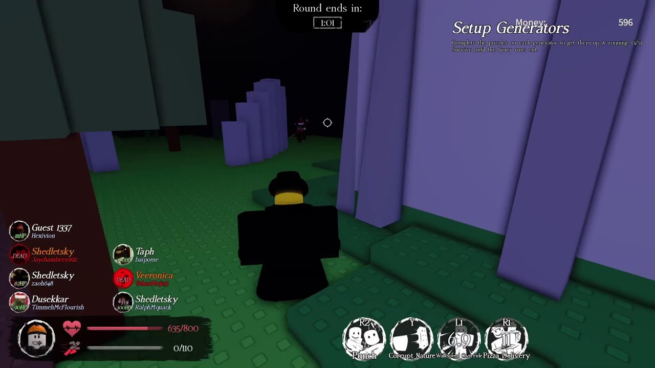 Forsaken Shedletsky Gameplay