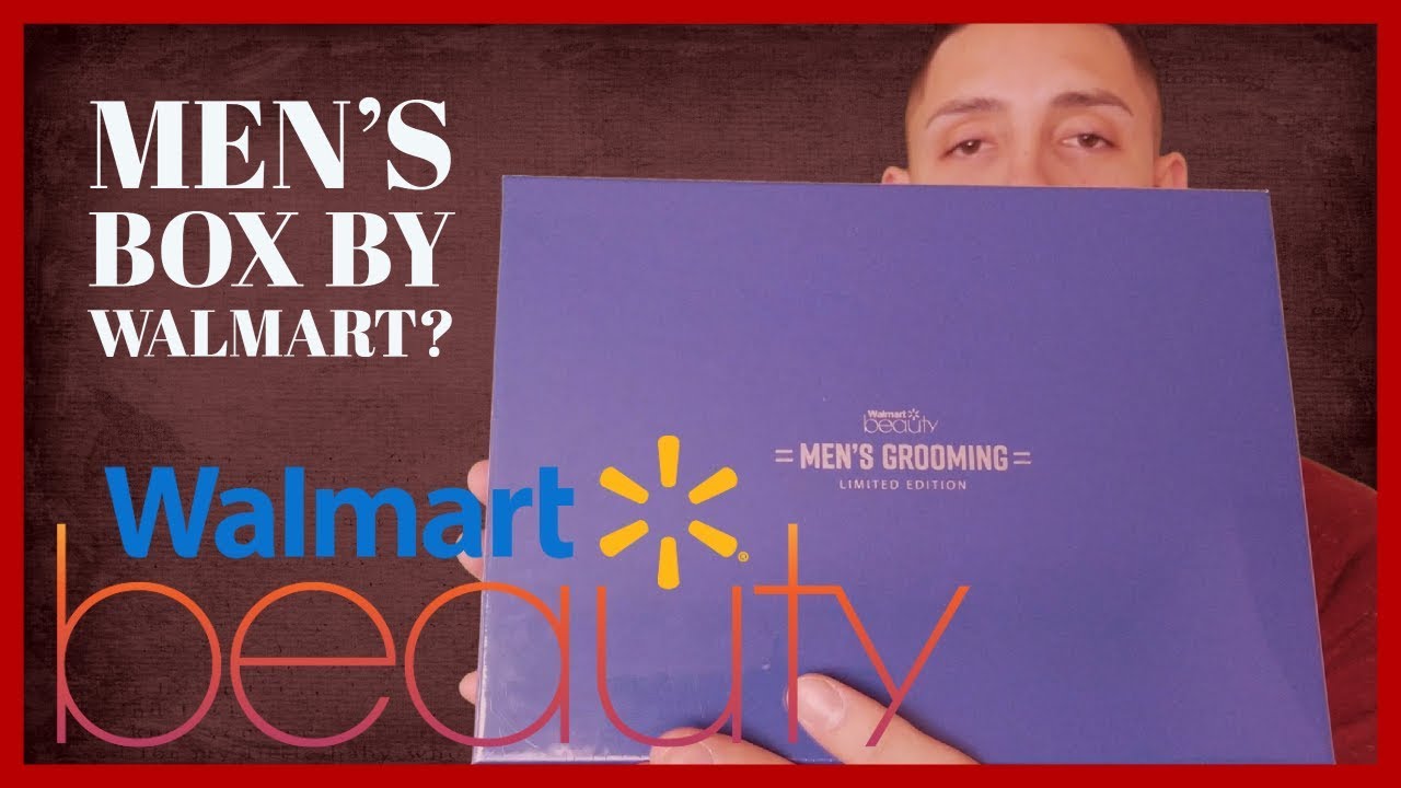 Walmart Men's Grooming Box Review - Limited Edition