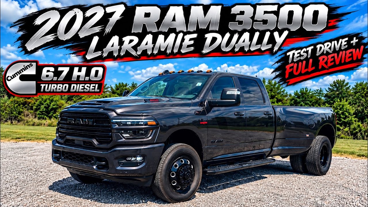 Ram 3500 Laramie Dually 2027: ТЕСТ-ДРАЙВ + ПОЛНЫЙ ОБЗОР