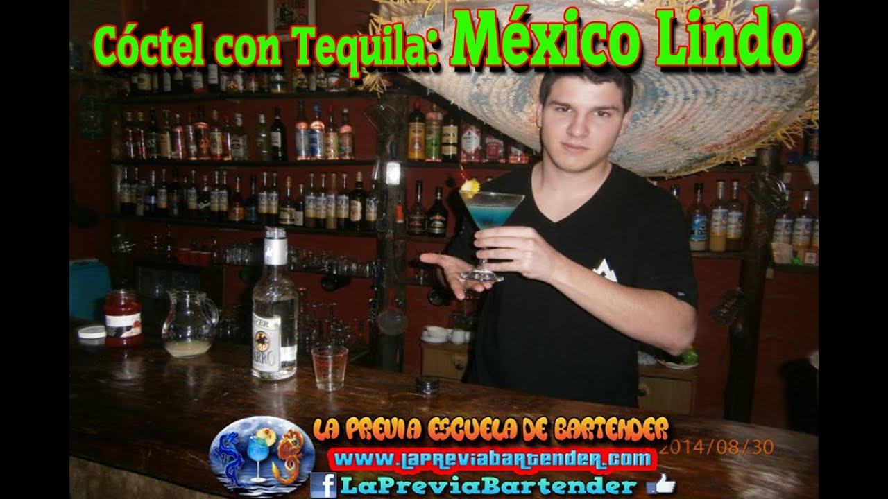 C&oacute;ctel con Tequila : M&eacute;xico Lindo