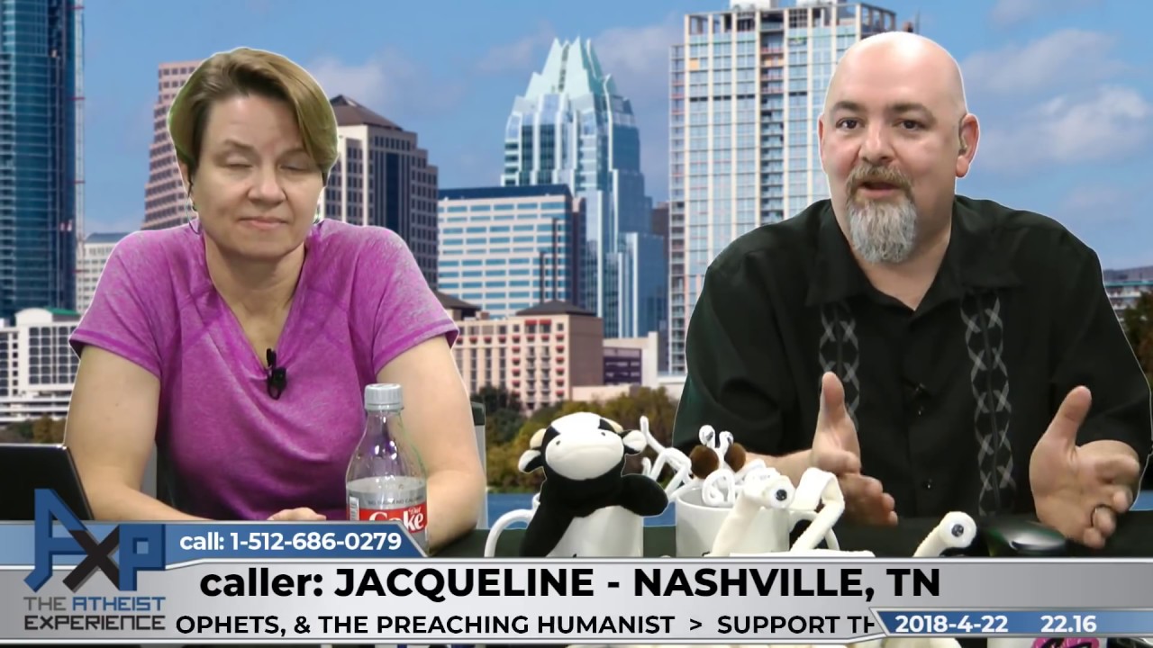 Atheist Experience 22.16 with Matt Dillahunty and Jen Peeples