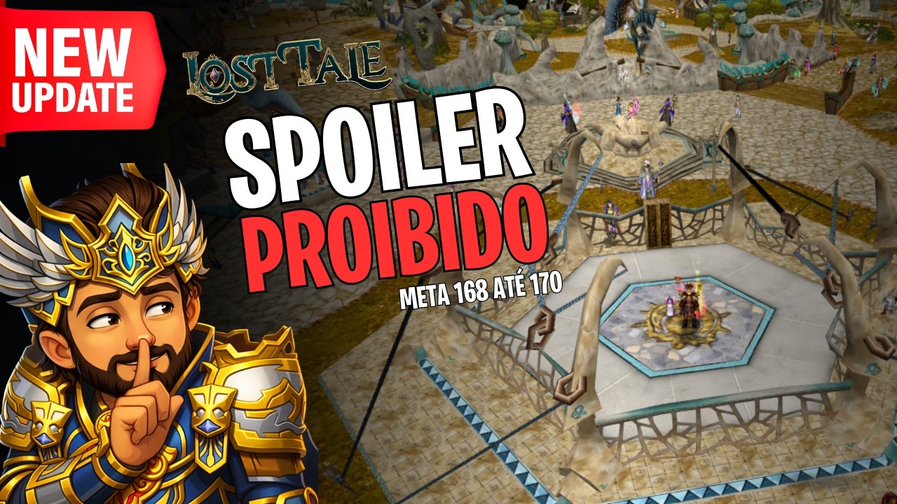 Eu sei o que vem no próximo Update mas NÃO posso FALAR 🔴 LOST TALE - Dia 05 #pristontale #priston