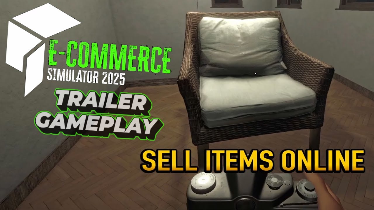 Building an Online Empire | E-Commerce Simulator 2025 Trailer + Gameplay PC Steam 4K
