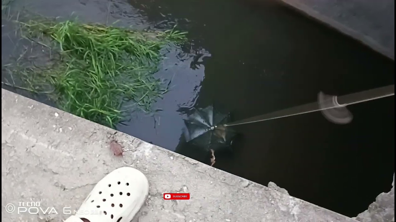 Umbrella fishing Umbrella fishing net কেঁকোৰাধৰা 