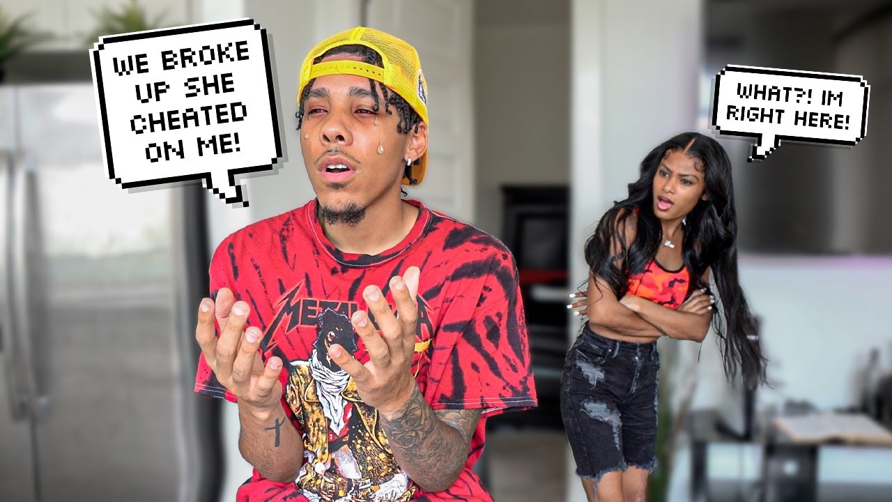 I FAKED Our BREAK UP In Front Of My Girlfriend To See Her Reaction