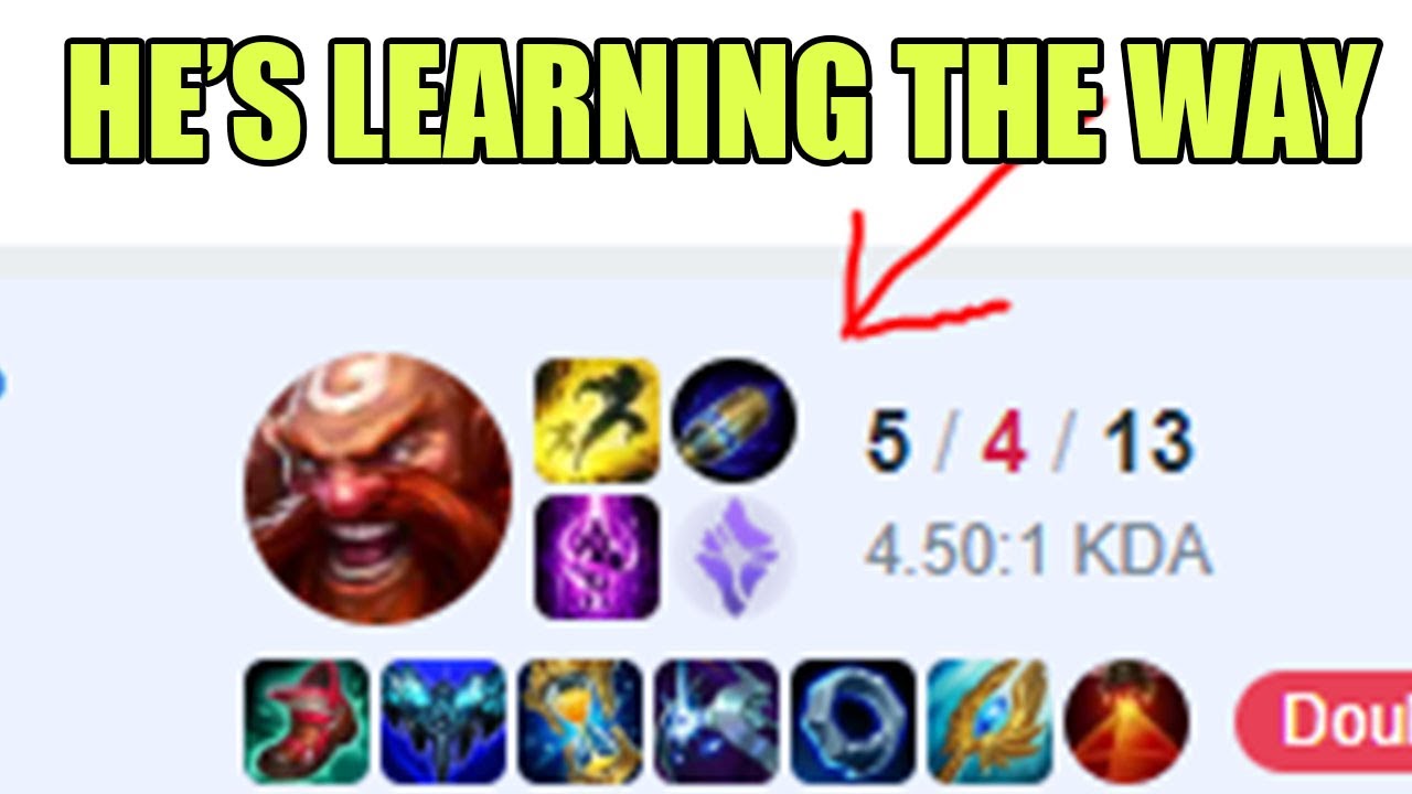 HE WENT FIRST STRIKE GRAGAS AFTER THIS GAME