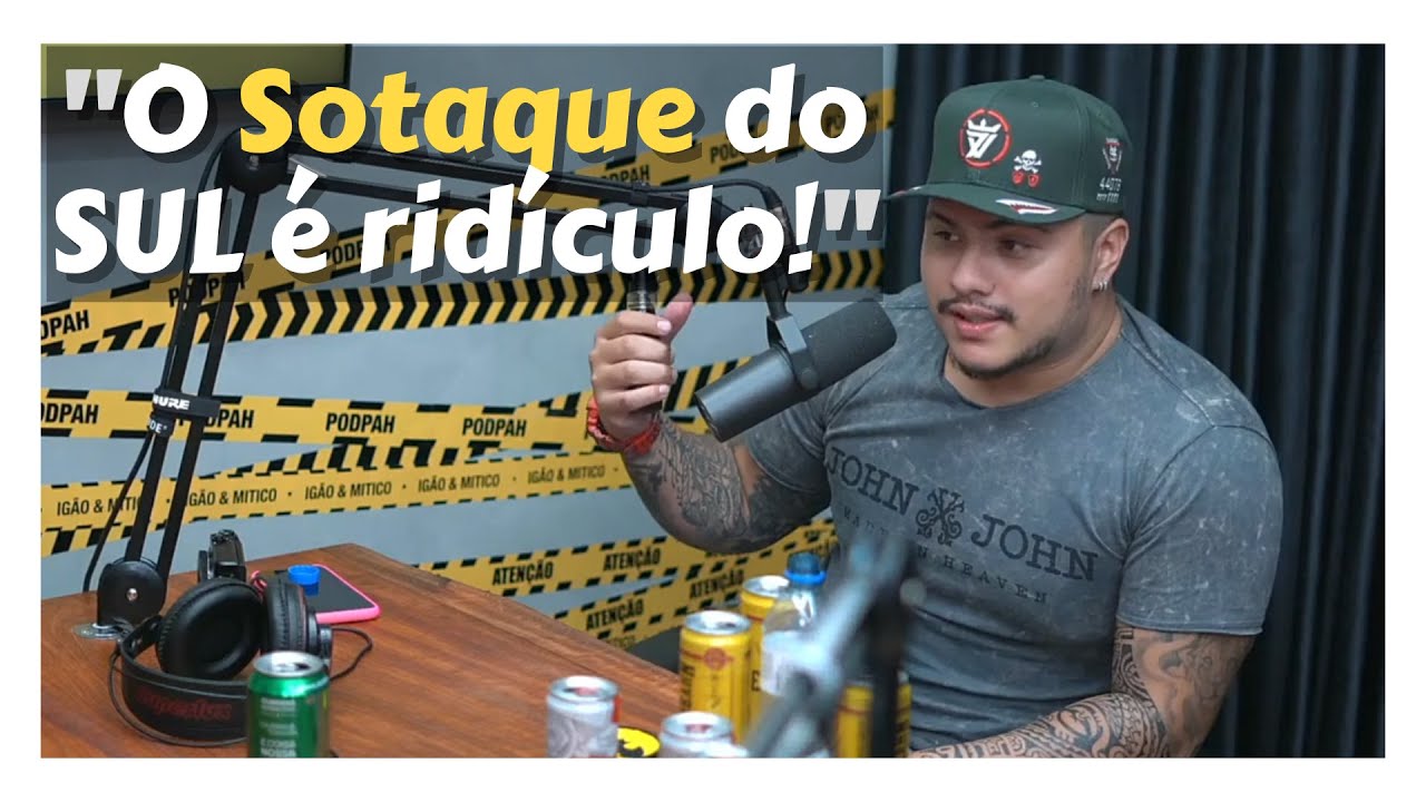 Negros do BBB s&atilde;o sulistas e sotaque &eacute; rid&iacute;culo (Podpah) | Podcasts Fragmentados