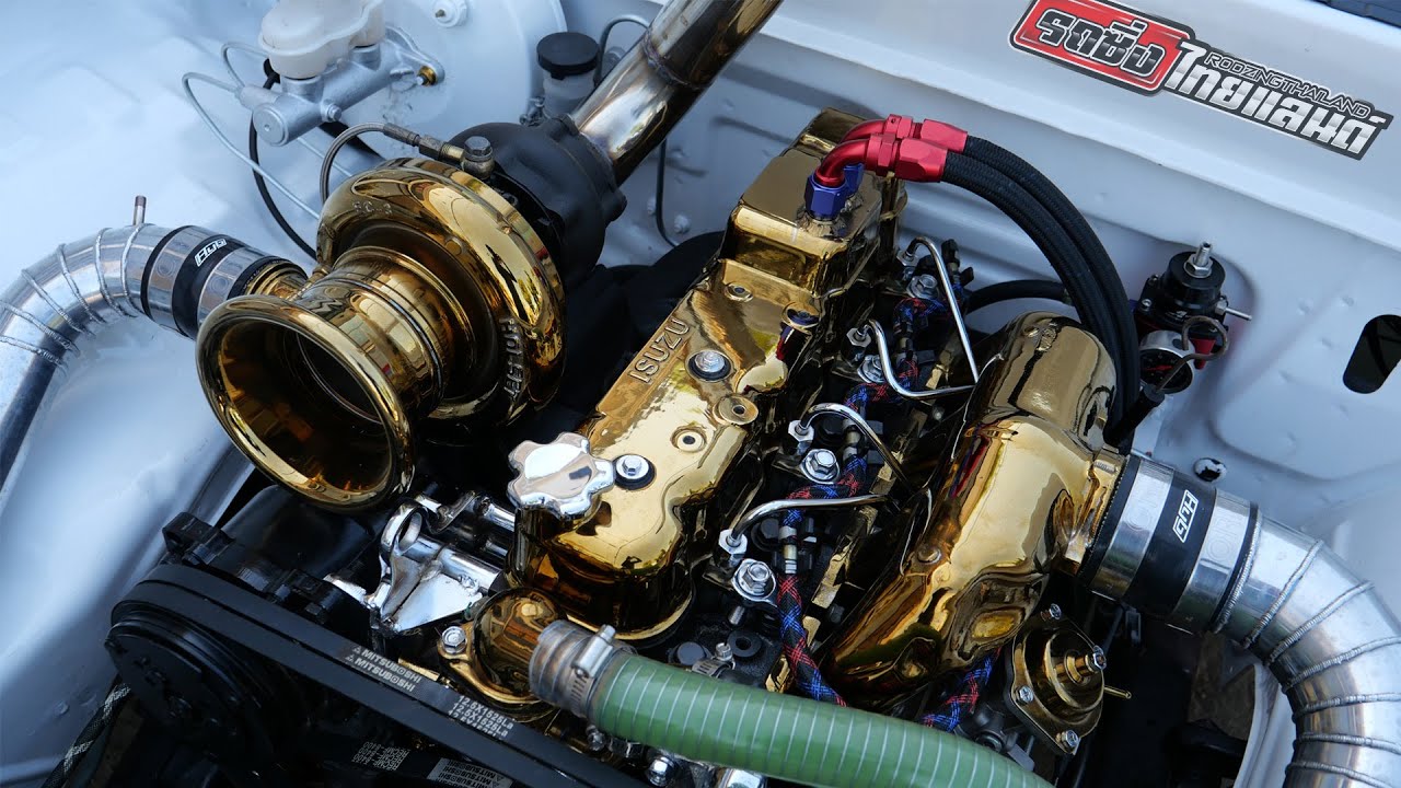 Isuzu TFR ห้องเครื่องทอง หรูหรา เลอค่าไปอีกแบบ ของดีเชียงราย (ขม นรก) : รถซิ่งไทยแลนด์