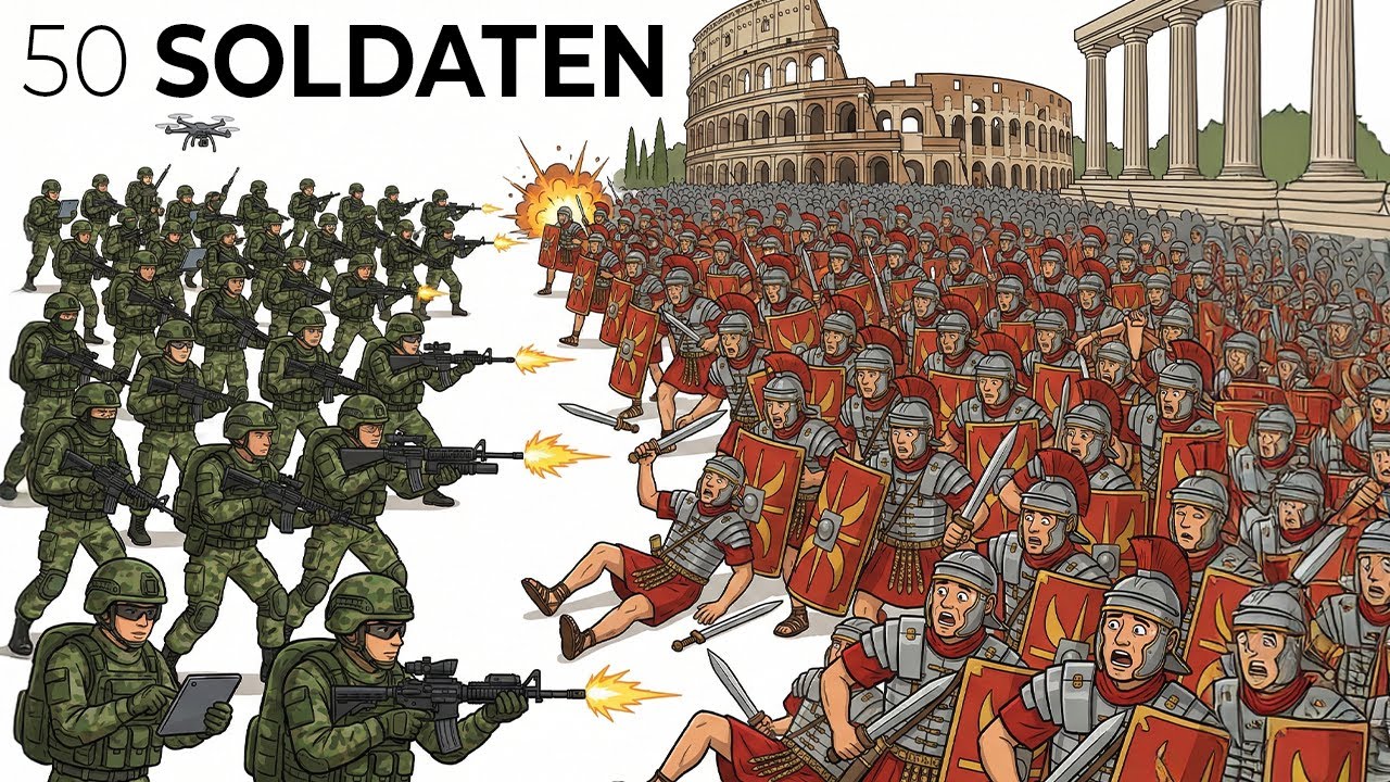 Könnten 50 moderne Soldaten das Römische Reich erobern?