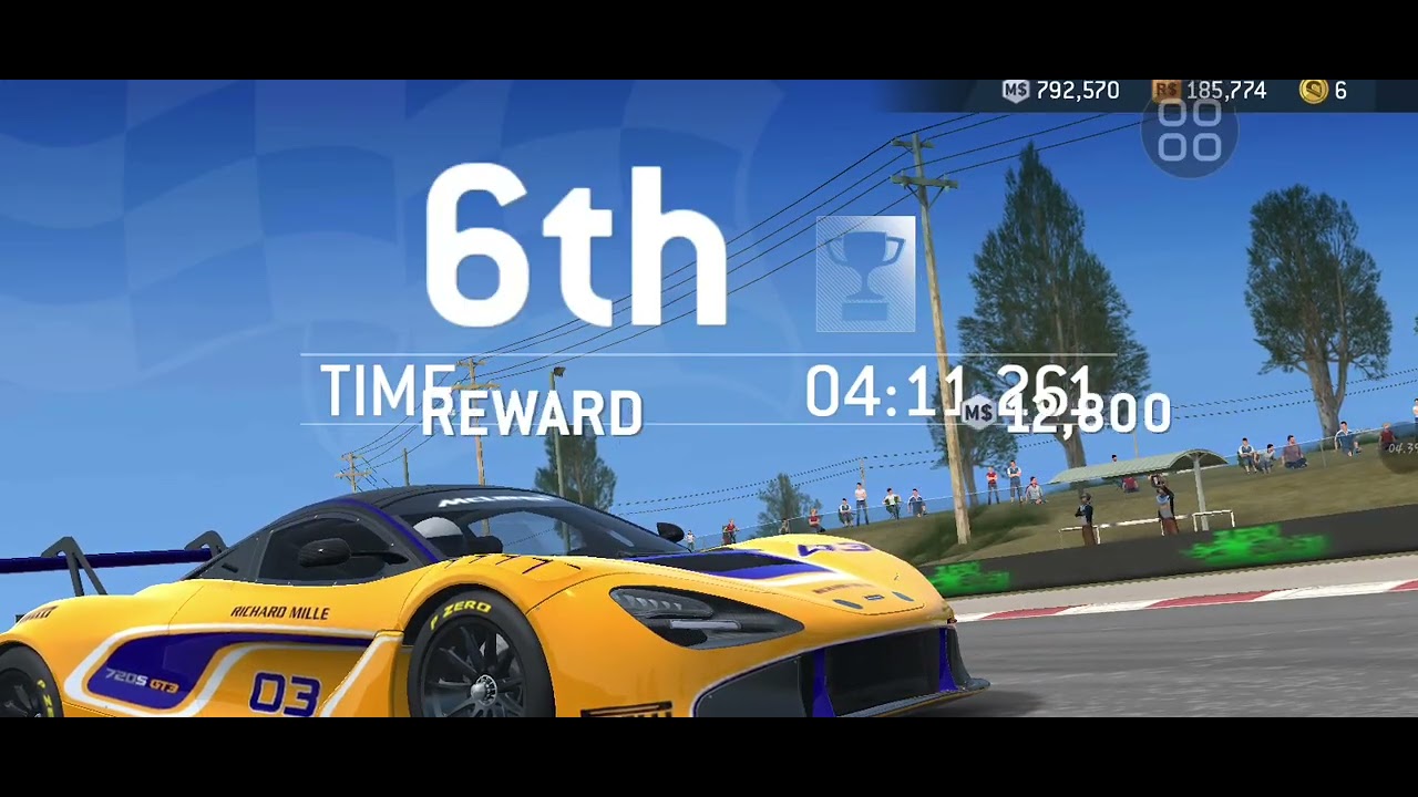 McLaren - mount panorama - real racing 3