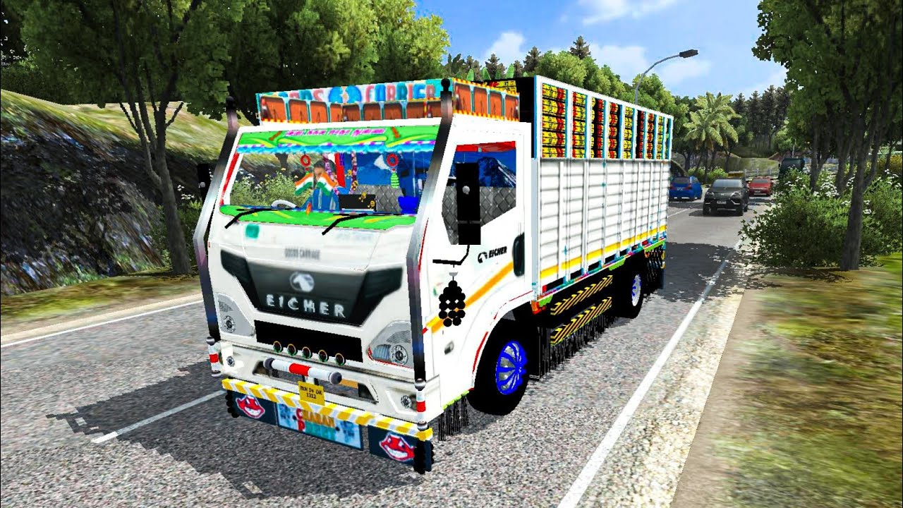 Driving Eicher Pro 🚚 For Apple Box's Deliver | Indian Eicher Pro | Realistic Ultra HD Gameplay 