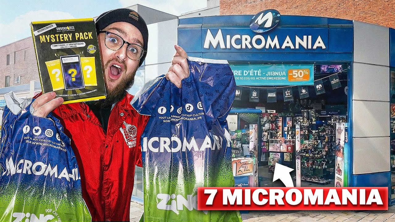 J'ai fait 7 MICROMANIA pour TROUVER des CARTES POK&Eacute;MON RARES ! (Pack Myst&egrave;re)