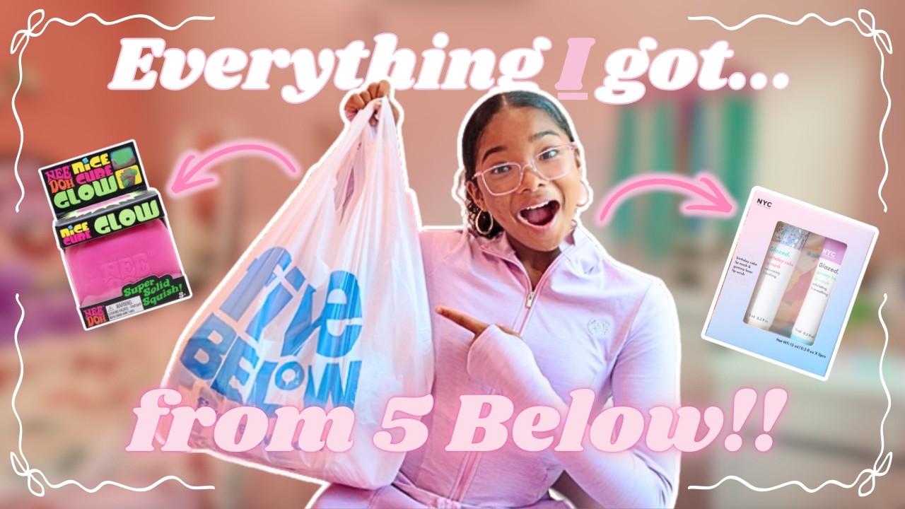 Всё, что я купила в 5 Below | Шоппинг 💕🛒