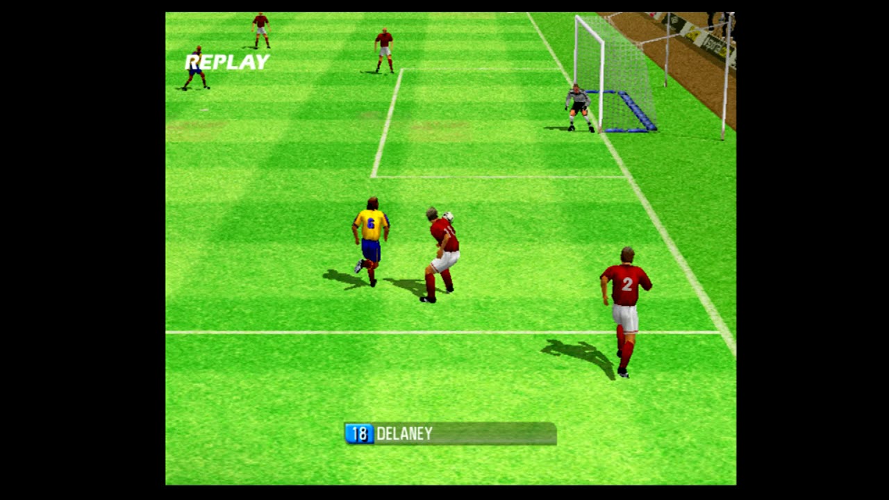 90 Minutes: Sega Championship Football - Dreamcast - Gameplay -