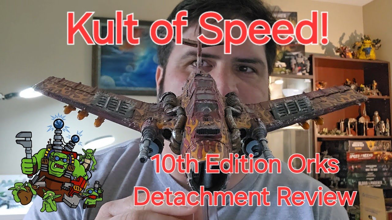 Speed Freaks race ahead in the Kult of Speed Detachment - the 10th Edition Warhammer 40K Orks Codex