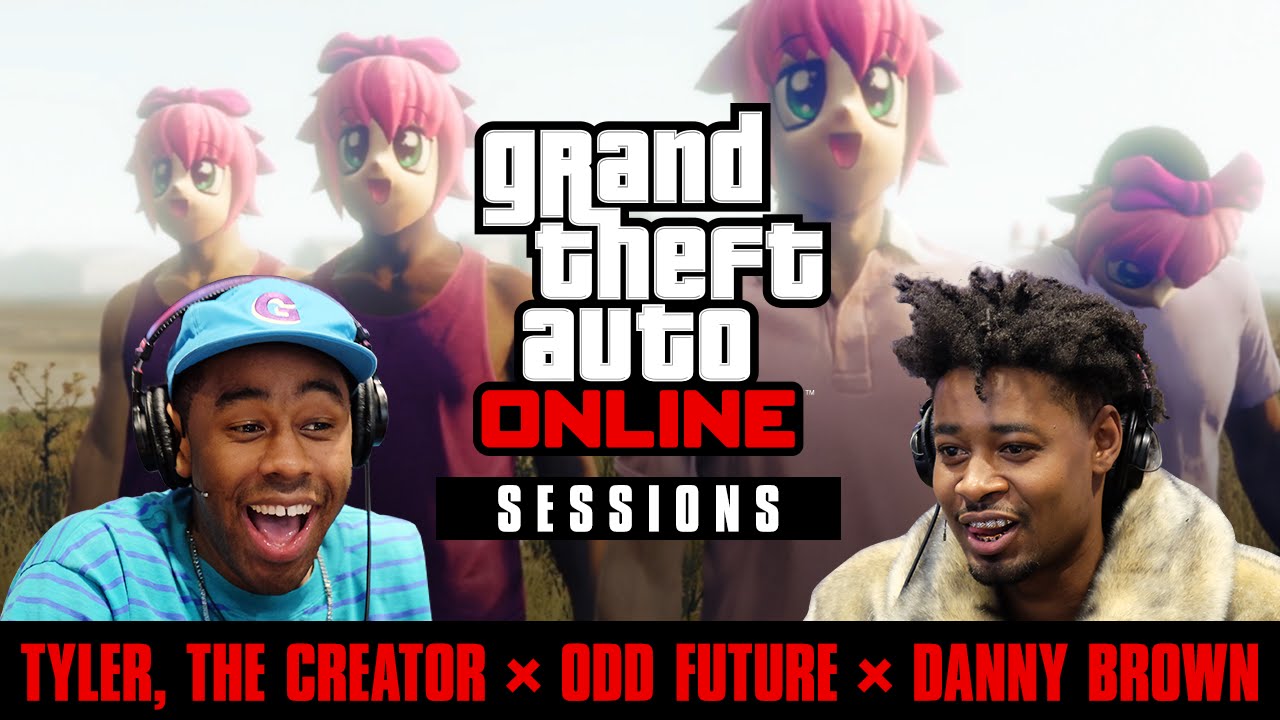 Tyler the Creator, Odd Future & Danny Brown Play GTA Online (GTA Online Sessions)