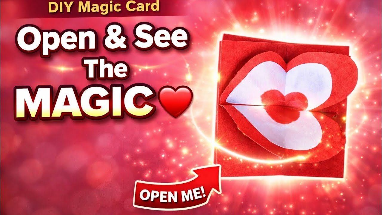 Open This Heart Card & See The Magic! ❤️✨