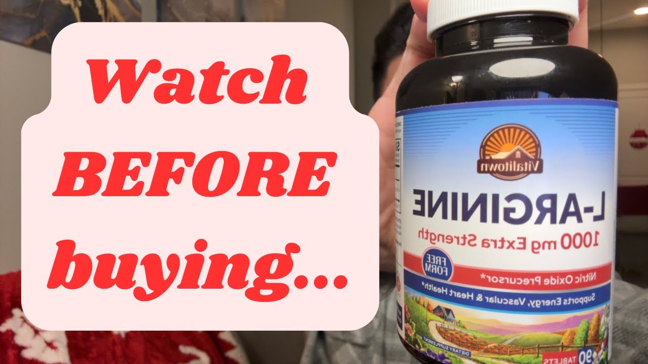 REVIEW OF Vitalitown L-Arginine for Men & Women, 1000 mg, Nitric Oxide Booster Supplements